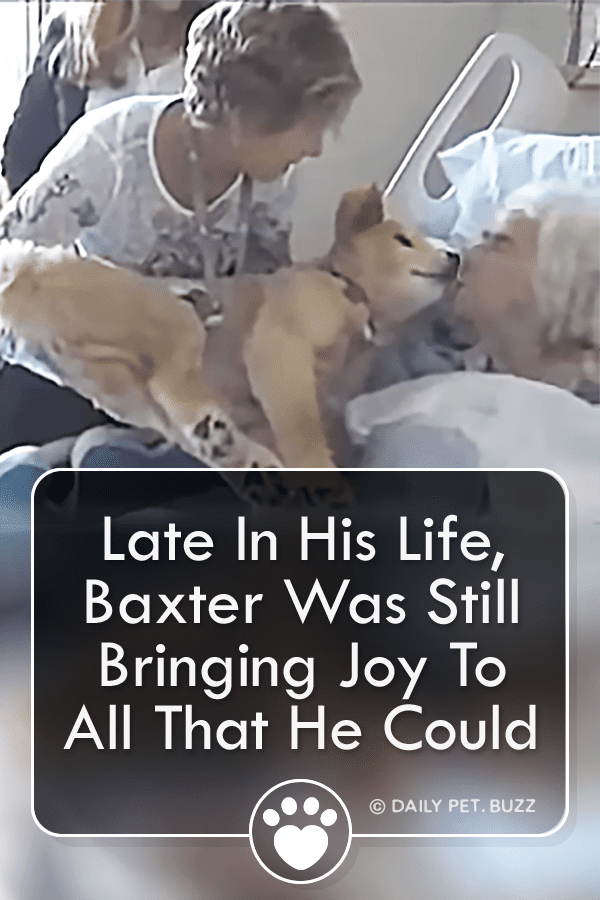 Late In His Life, Baxter Was Still Bringing Joy To All That He Could