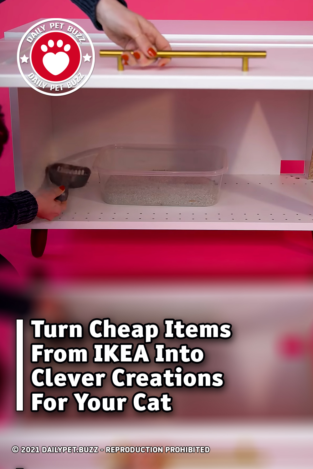 Turn Cheap Items From IKEA Into Clever Creations For Your Cat