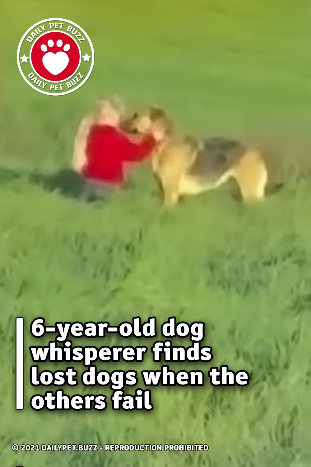 6-year-old dog whisperer finds lost dogs when the others fail