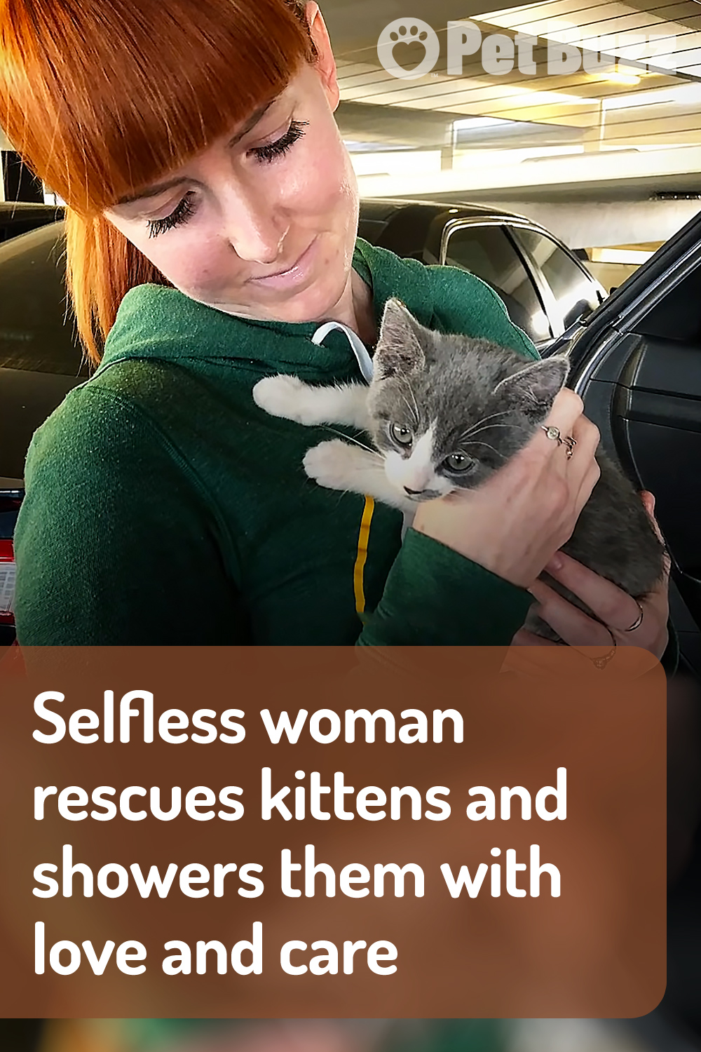 Selfless woman rescues kittens and showers them with love and care