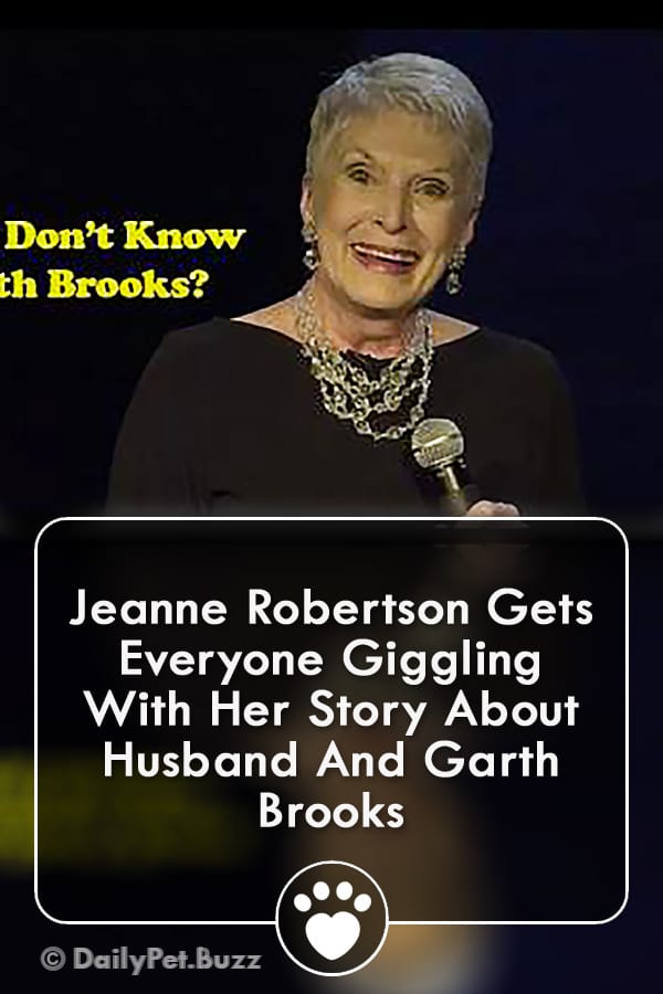 Jeanne Robertson Gets Everyone Giggling With Her Story About Husband And Garth Brooks